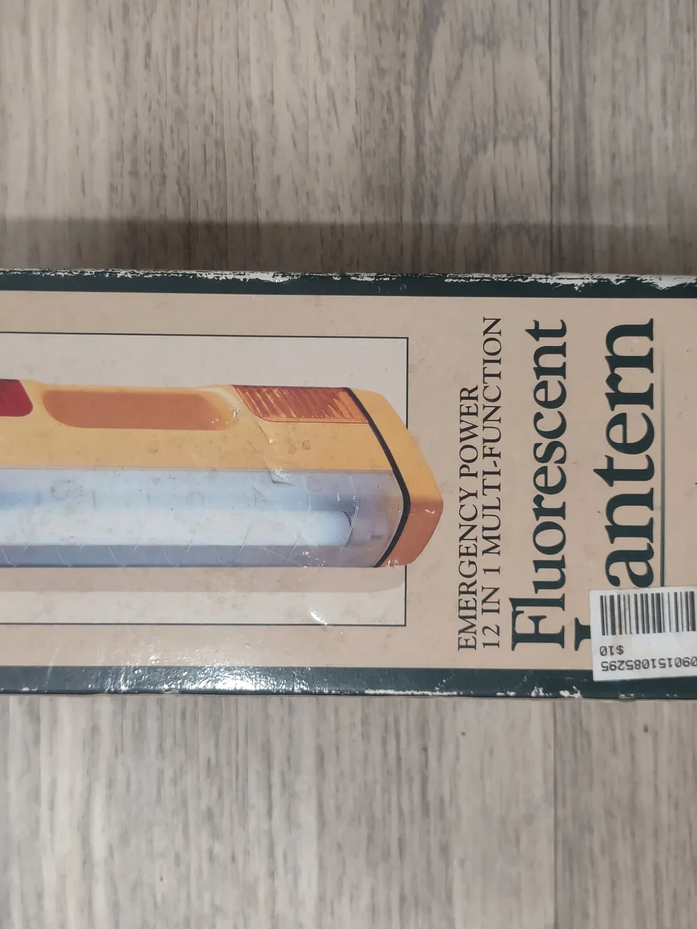 Fluorescent Lantern Emergency Power 12-in-1 - Yellow/Orange